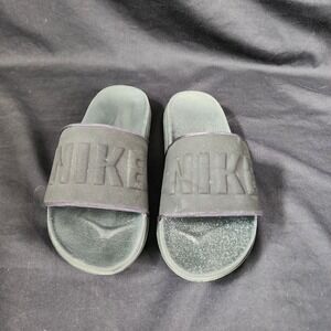 Nike Black Comfort Slip-On Slide Sandal Shoes Size  7, BQ4632-002